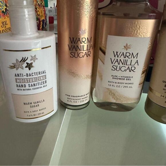 Bath & Body Works Warm Vanilla Works Set - Picture 2 of 4